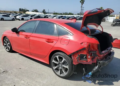 2025 Honda Civic Sport z USA, uszkodzony, nr VIN 2HGFE4F87SH304975